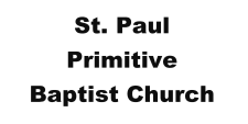 St. Paul Primitive Baptist Church